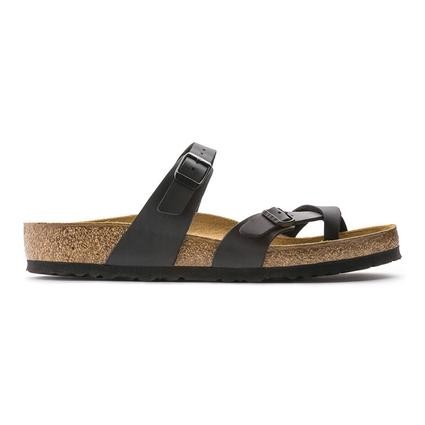 Birkenstock Mayari Bf Erkek Parmak Arası Mantar Taban Terlik Siyah 071791