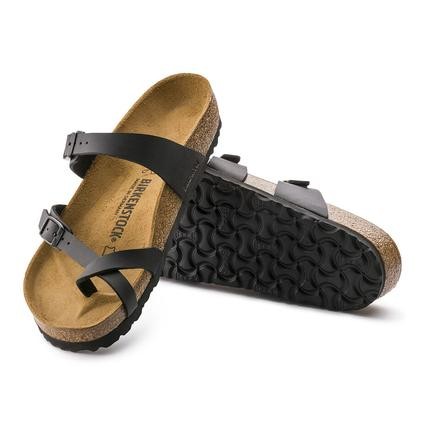 Birkenstock Mayari Bf Erkek Parmak Arası Mantar Taban Terlik Siyah 071791