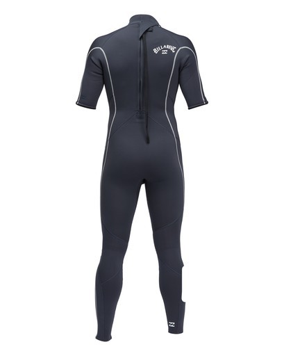 Billabong Absolute Bz Ss F Jack Erkek Kısa Kollu Wetsuit 2mm Gri C42m66