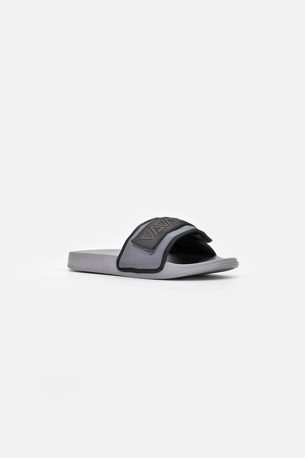 Vaneda Slippers Unisex Bantlı Terlik Gri 5508 