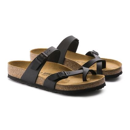 Birkenstock Mayari Bf Erkek Parmak Arası Mantar Taban Terlik Siyah 071791