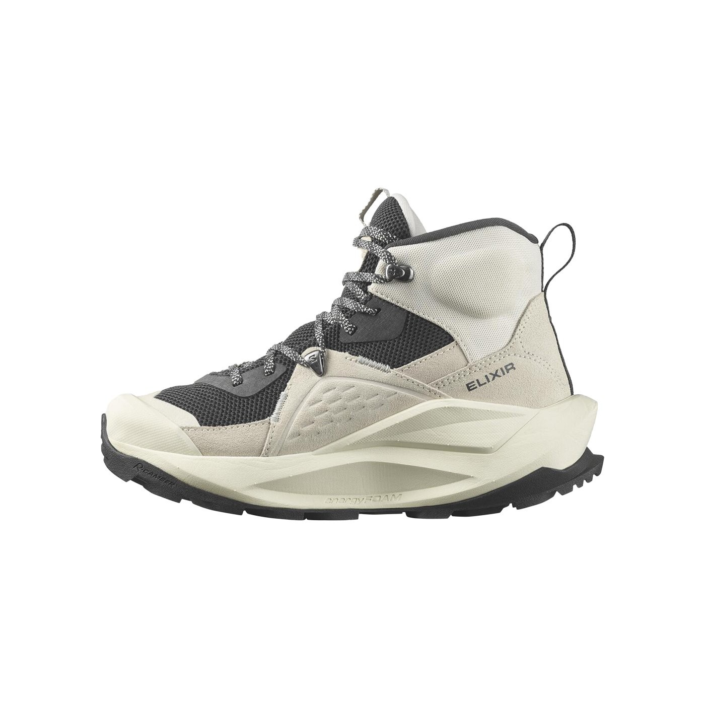 Salomon Elixir Mid Gore-Tex Kadın Outdoor Bot Krem L47297000