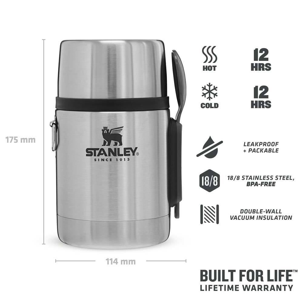 Stanley Adventure Vakumlu Yemek Termosu The Stainless Steel 0.53L / 18oz  10-01287-032