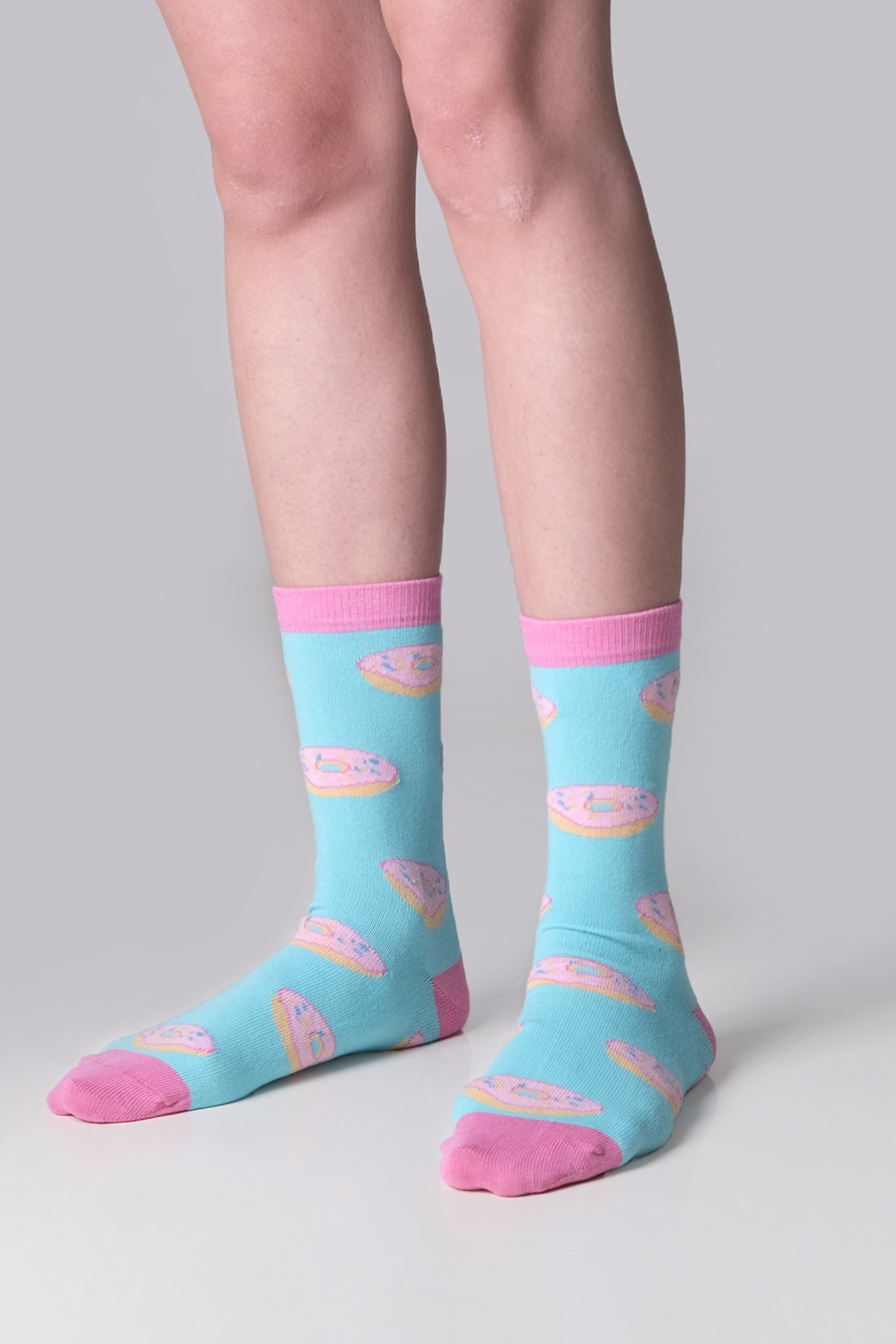 The Socks Company  Donut Desenli Kadın Çorap 15KDCR784K