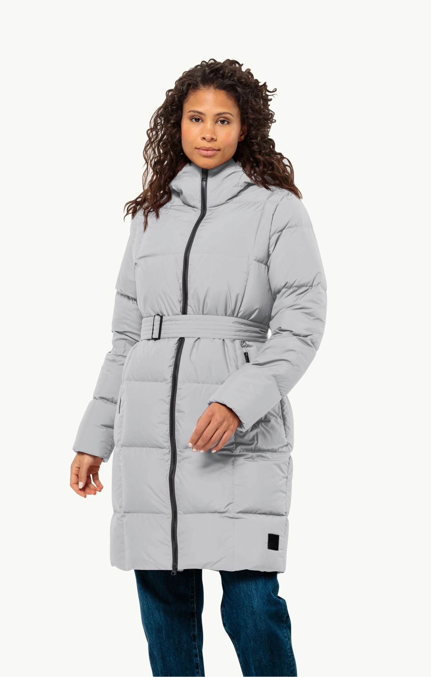 Jack Wolfskin Frozen Lake Coat Kadın Outdoor Montu Siyah 1206132-6000