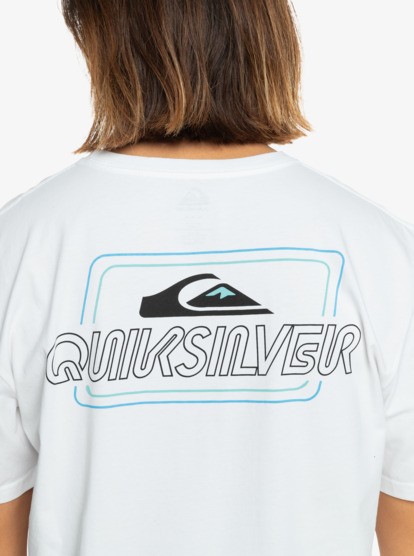 Quiksilver Line By Line Maglietta da Uomo Tişört EQYZT07668