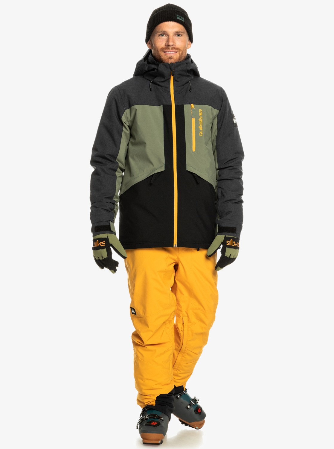 Quiksilver Dawson Erkek Su Geçirmez Snowboard Kar Montu EQYTJ03389