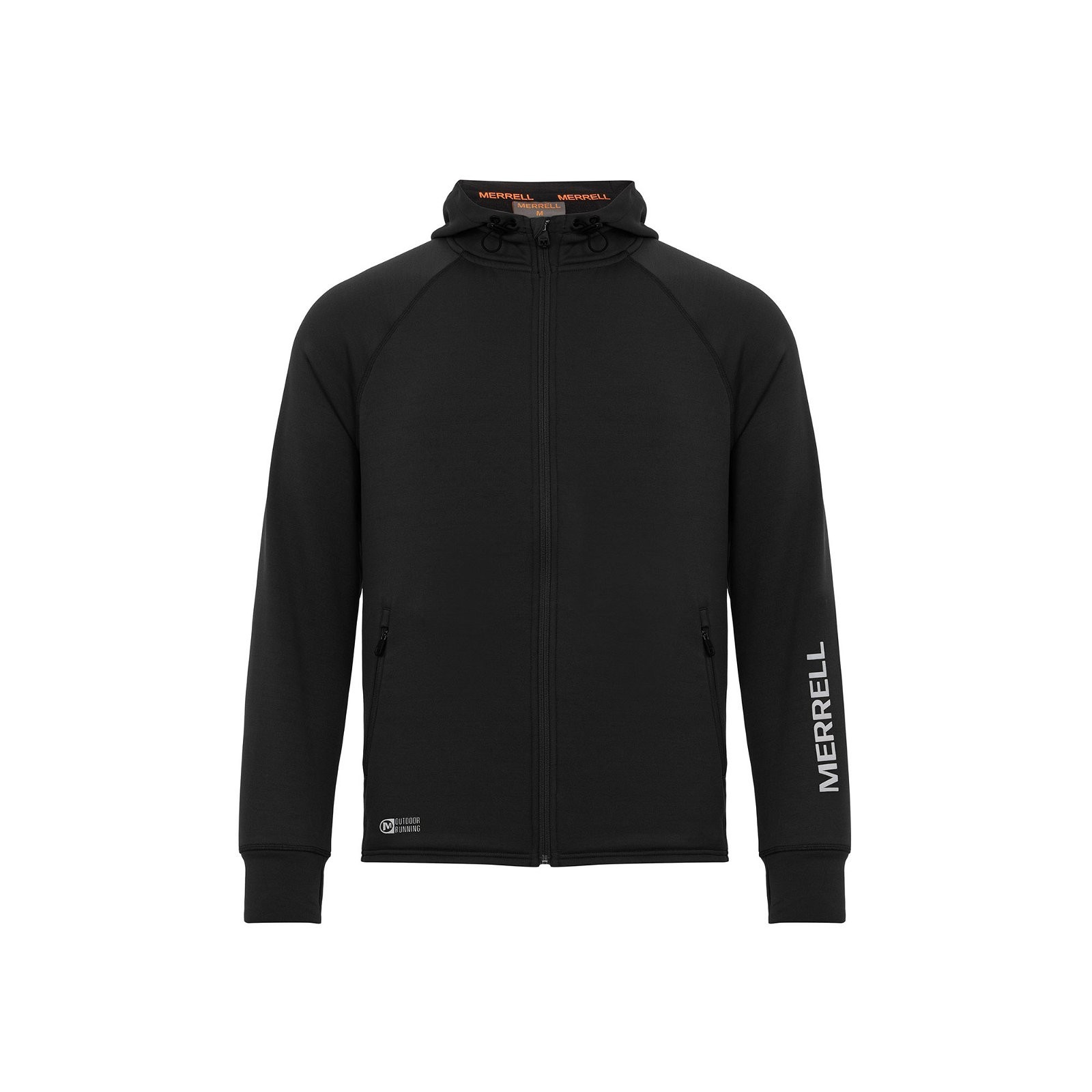 Merrell Speed Erkek Siyah Kapüşonlu Sweatshirt Ceket M23SPEED