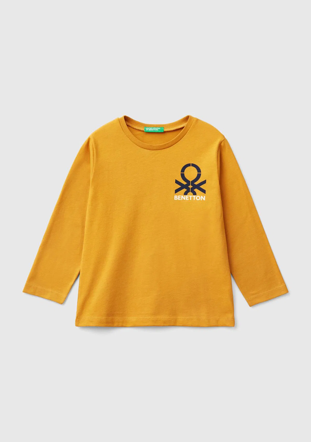 United Colors of Benetton Çocuk Uzun Kollu Baskılı Tişört 3ATNG10G6