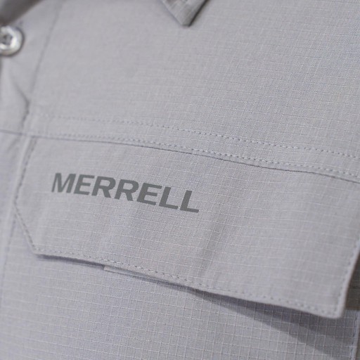 Merrell Gusto Erkek Outdoor Taktik  Gömlek Gri M23GUSTO