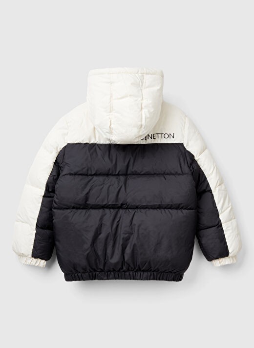 Benetton Erkek Çocuk Kapüşonlu Şişme Mont BNT-B 2WU0CN05H-24K