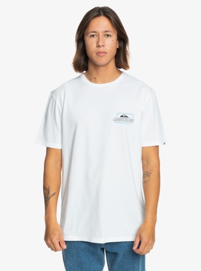 Quiksilver Line By Line Maglietta da Uomo Tişört EQYZT07668