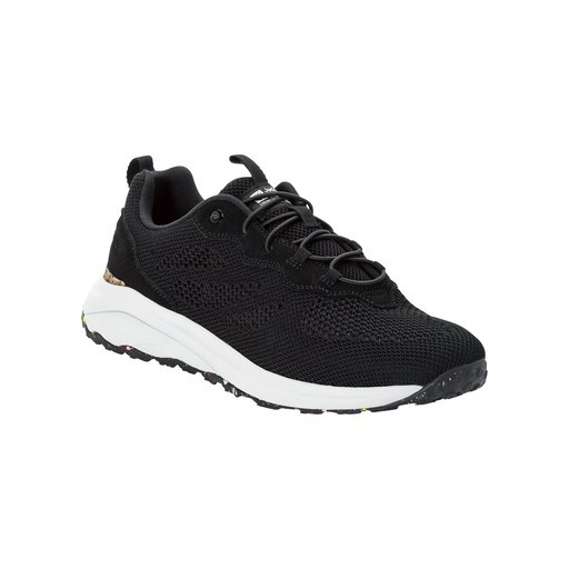 Jack Wolfskin Dromoventure Knit Low Erkek Outdoor Ayakkabı Siyah 4056661-6000