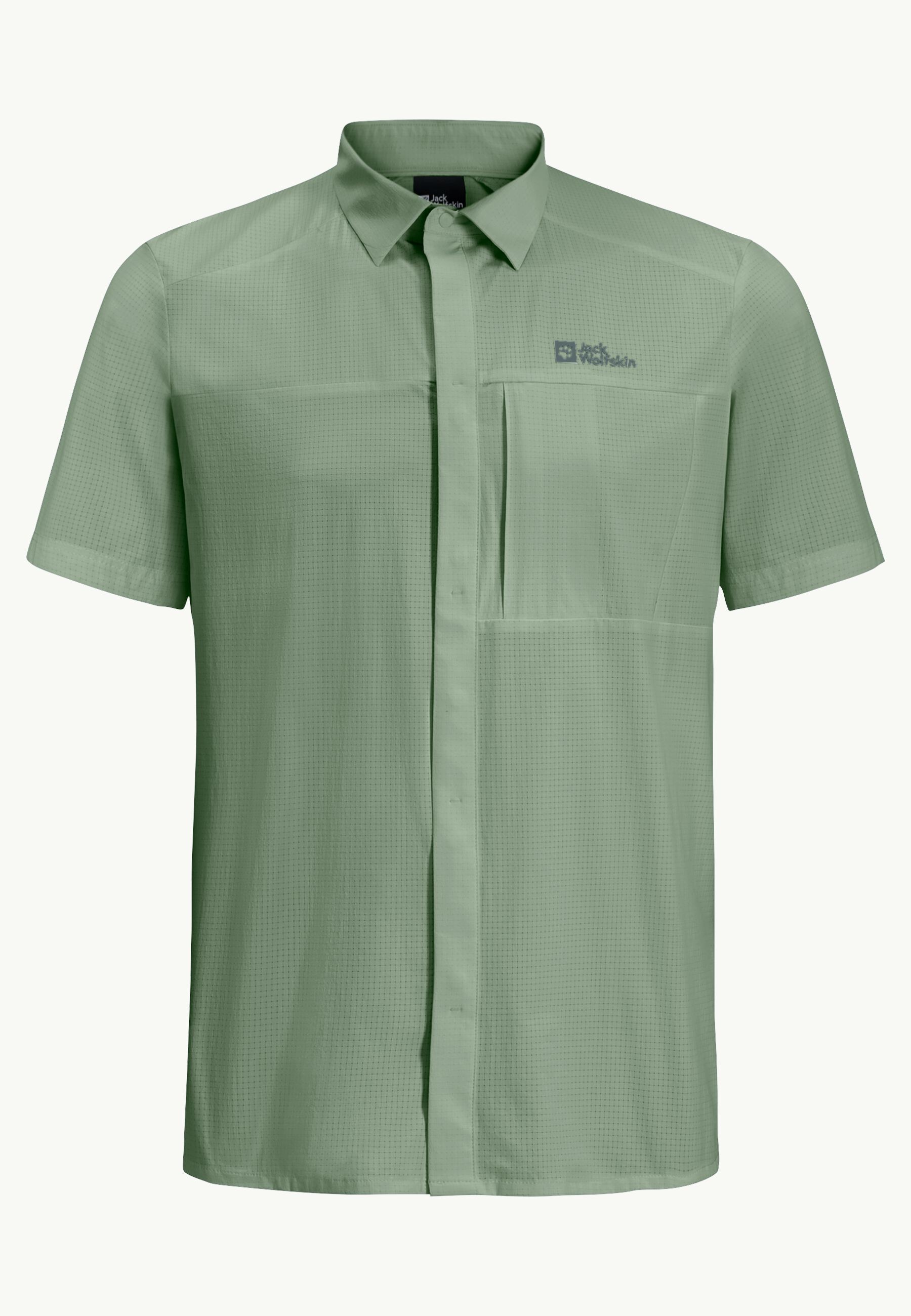 Jack Wolfskin Vandra S/S Erkek Kısa Kollu Outdoor Gömlek 1404071