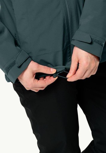 Jack Wolfskin Moonrise 3in1 Kadın Su Geçirmez Outdoor Mont 1115621