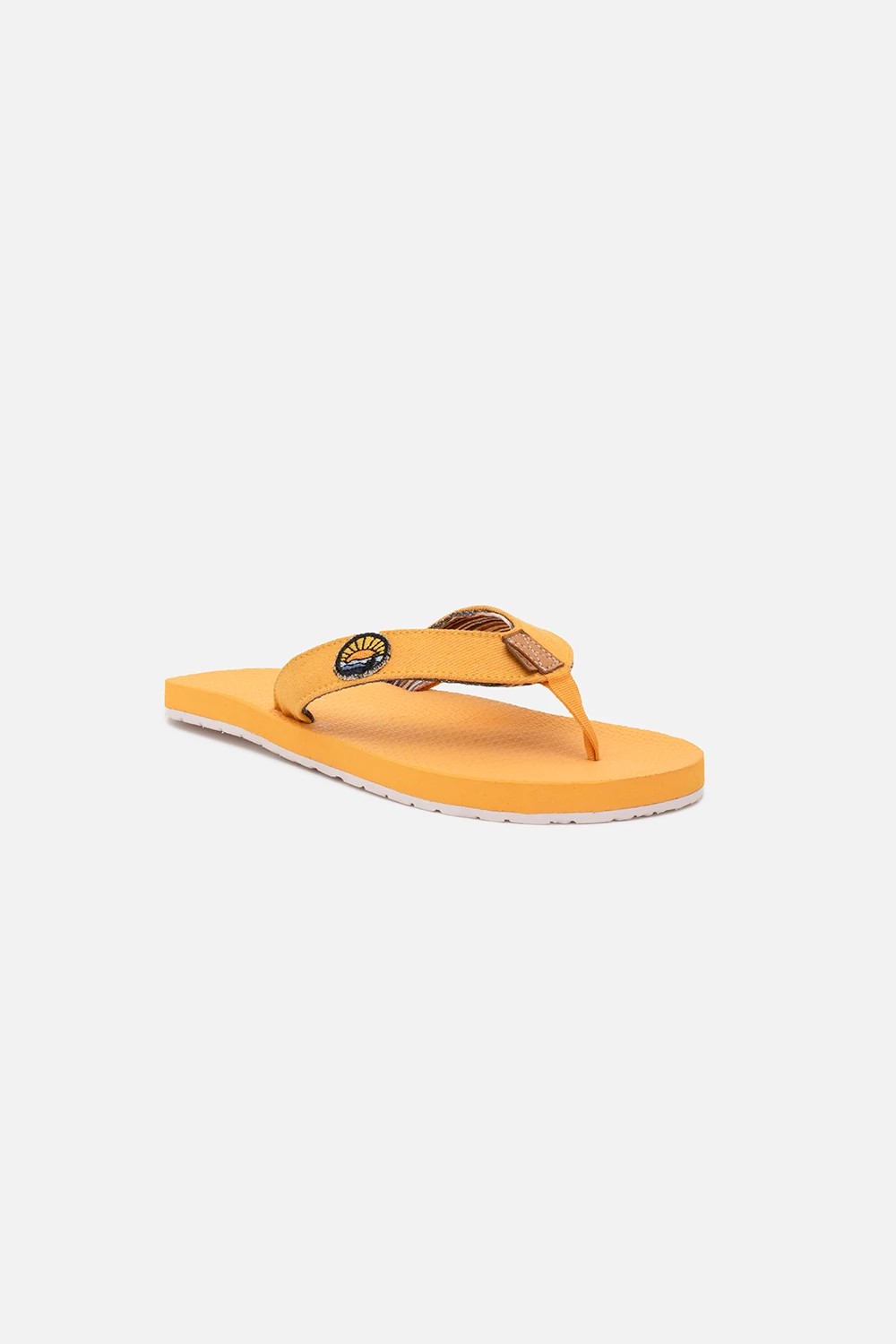 Vaneda Slippers Unisex Parmak Arası Terlik Sarı 5515