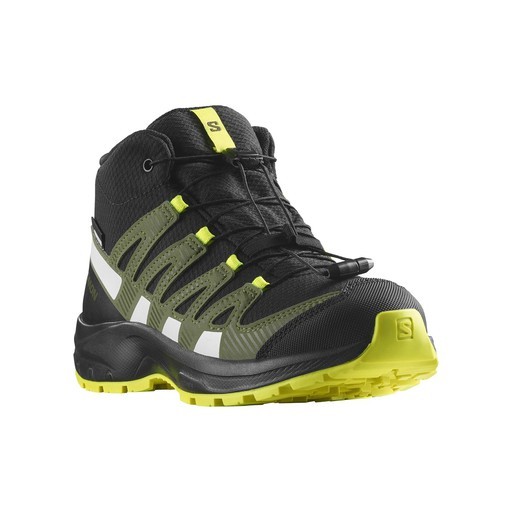 Salomon XA Pro V8 Mid Climasalomon Waterproof Erkek Çocuk Outdoor Bot Siyah L47289400