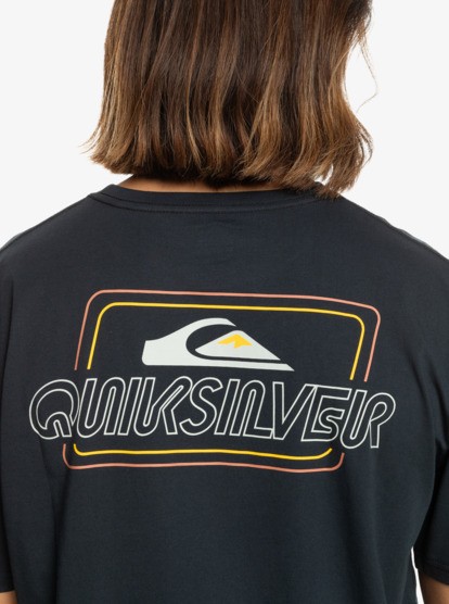 Quiksilver Line By Line Maglietta da Uomo Tişört EQYZT07668