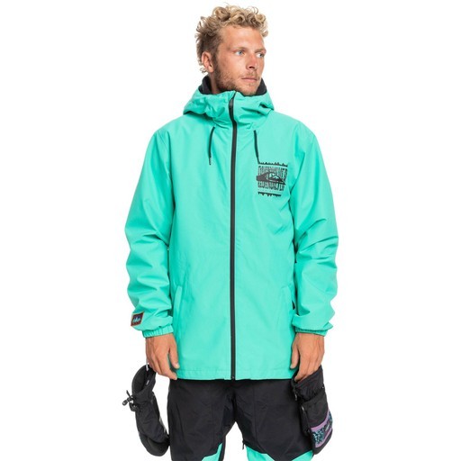 Quiksilver High In The Hood Erkek Su Geçirmez Snowboard Kar Montu