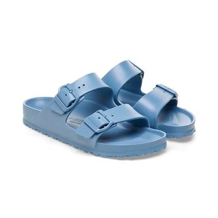 Birkenstock Arizona Eva Erkek Cift Bantli Plaj Terliği Lacivert 1027275