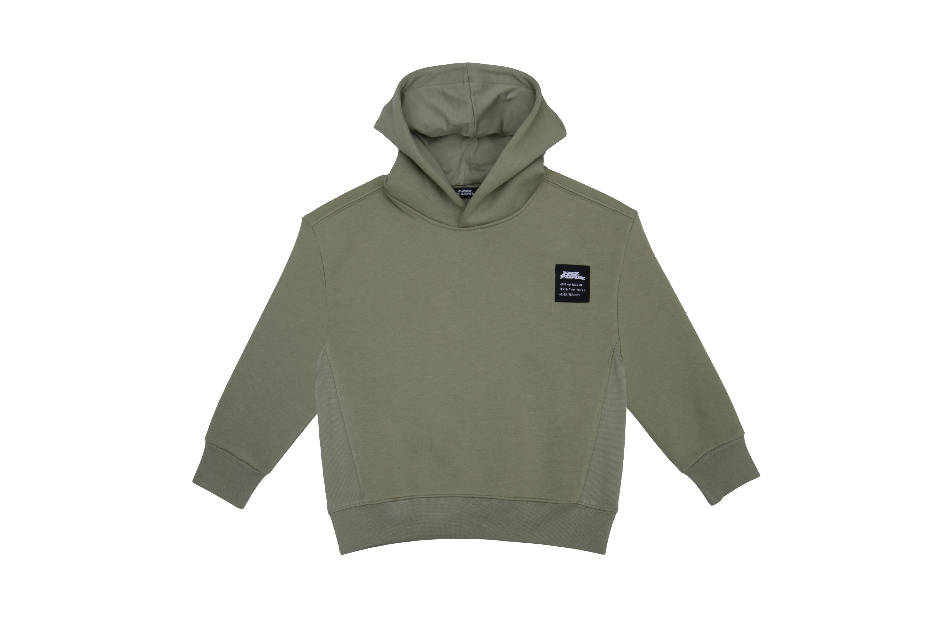 No Fear Erkek Çocuk Kapüşonlu Haki Sweatshirt B500413 