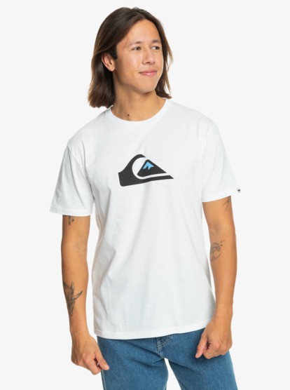 Quiksilver Comp Logo Ss Erkek Siyah Tişört EQYZT07658