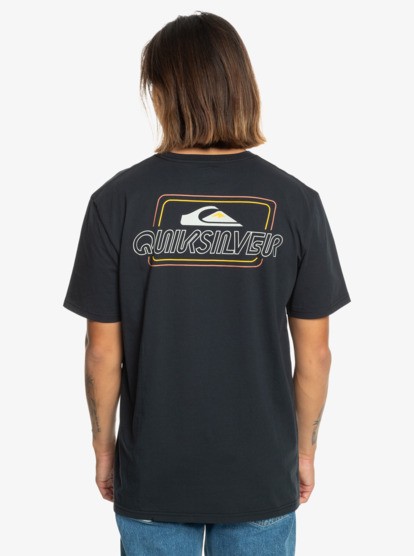Quiksilver Line By Line Maglietta da Uomo Tişört EQYZT07668