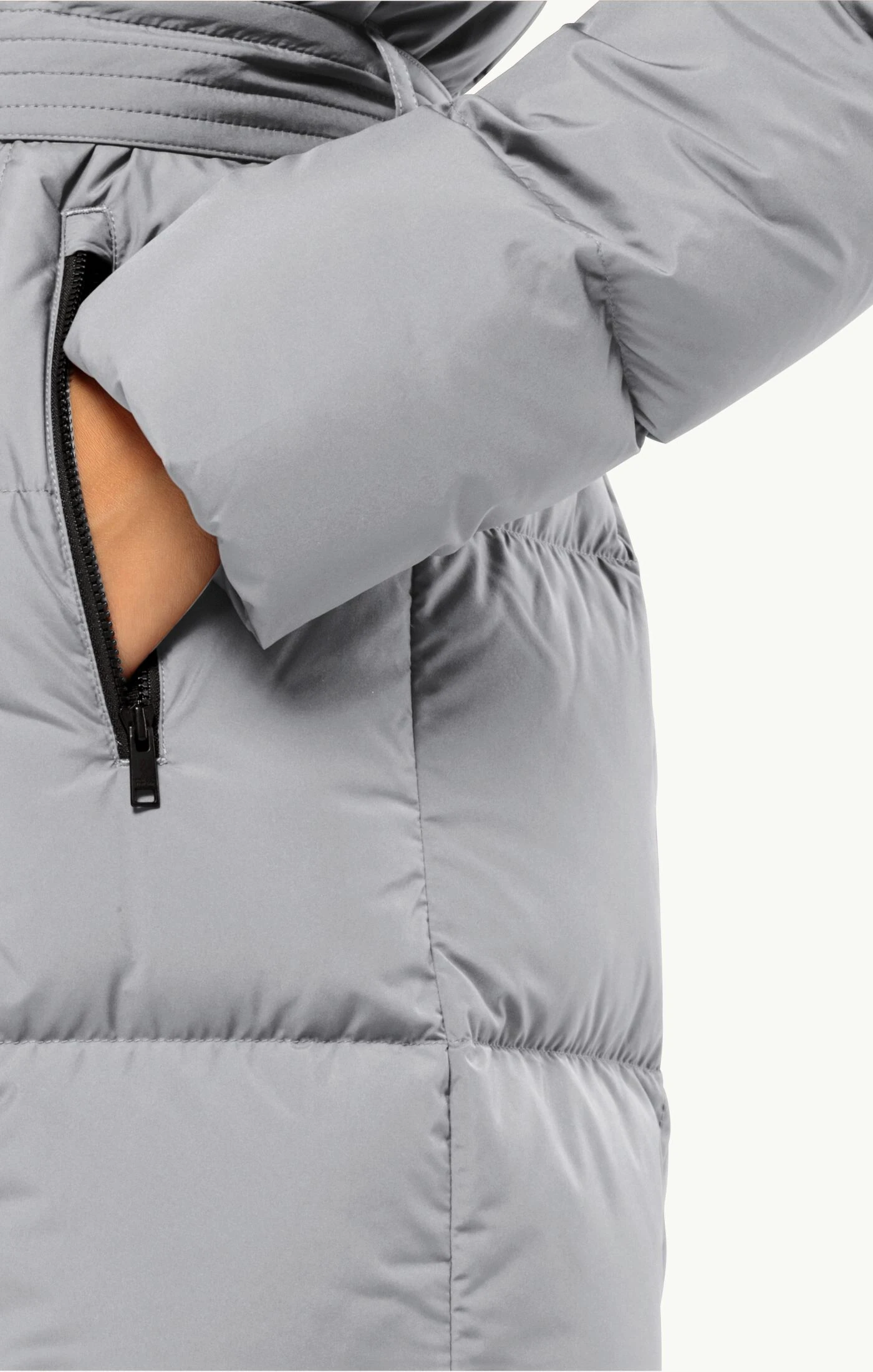 Jack Wolfskin Frozen Lake Coat Kadın Outdoor Montu Siyah 1206132-6000