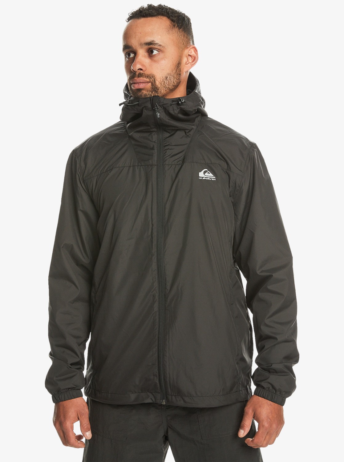 Quiksilver Overcast Windbreaker Erkek Kapüşonlu Rüzgarlık EQYJK04030