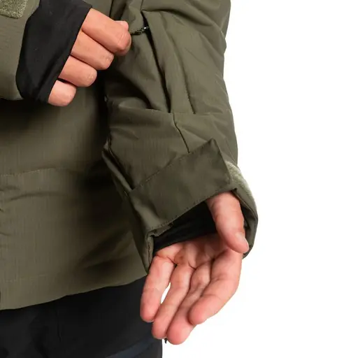 Quiksilver The Edge Erkek Su Geçirmez Snowboard Kar Montu Haki