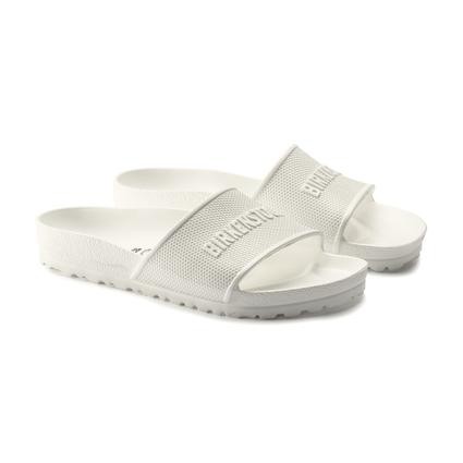 Birkenstock Barbados Eva Erkek Tek Bantlı Plaj Terliği Beyaz 1015399