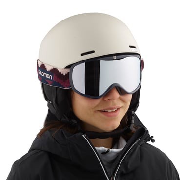 Salomon Spell Unisex Kayak Snowboard Kaskı Bej L41163000