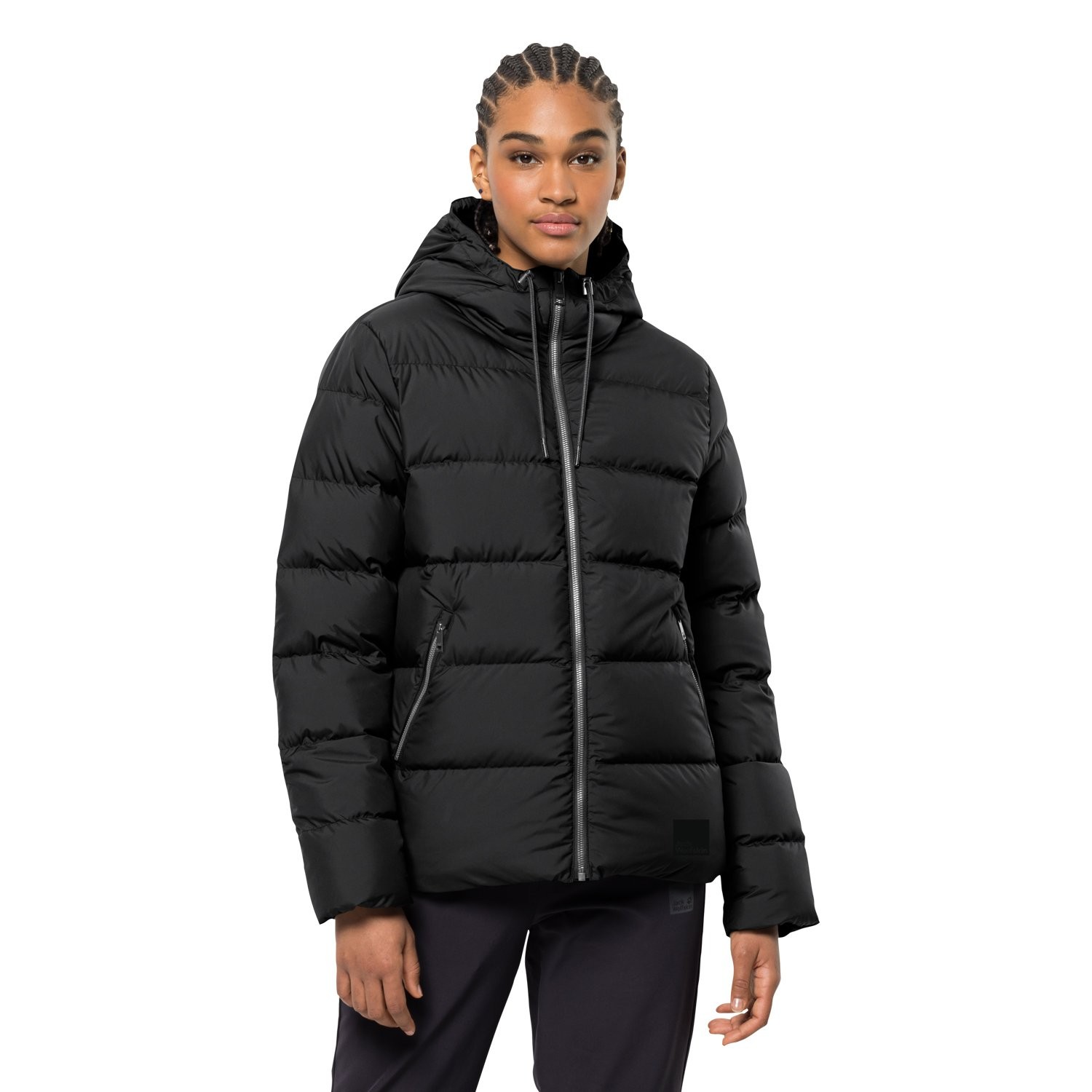 Jack Wolfskin Frozen Palace Kadın Outdoor Montu Siyah 1204912