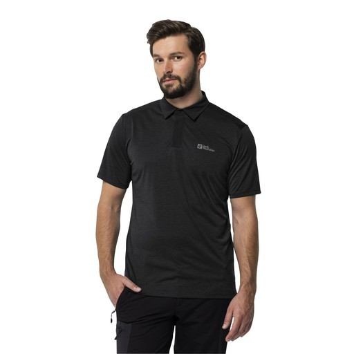 Jack Wolfskin Pack & Go Erkek Polo Outdoor Tişört 1808541