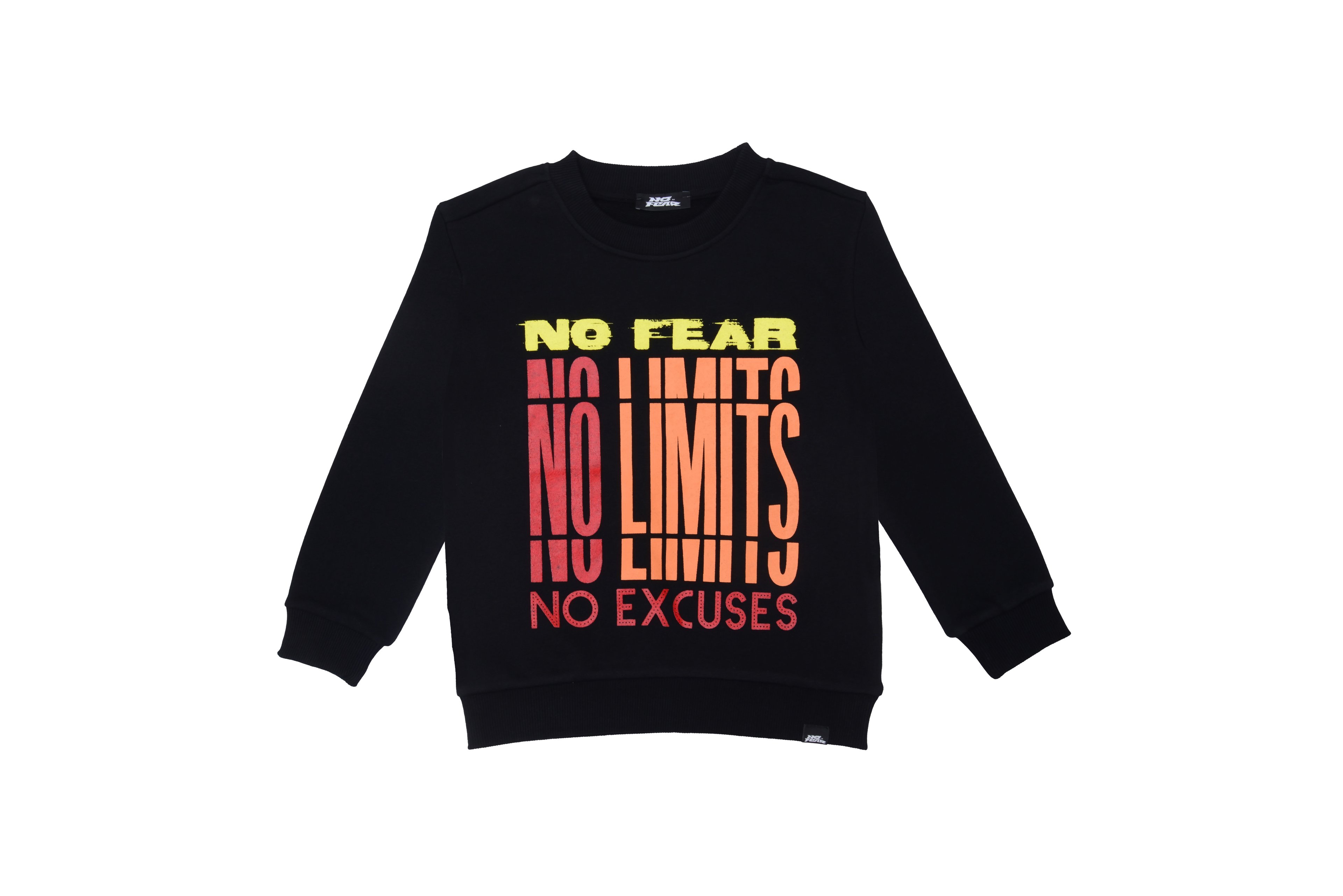 No Fear Erkek Çocuk Siyah Sweatshirt B500419