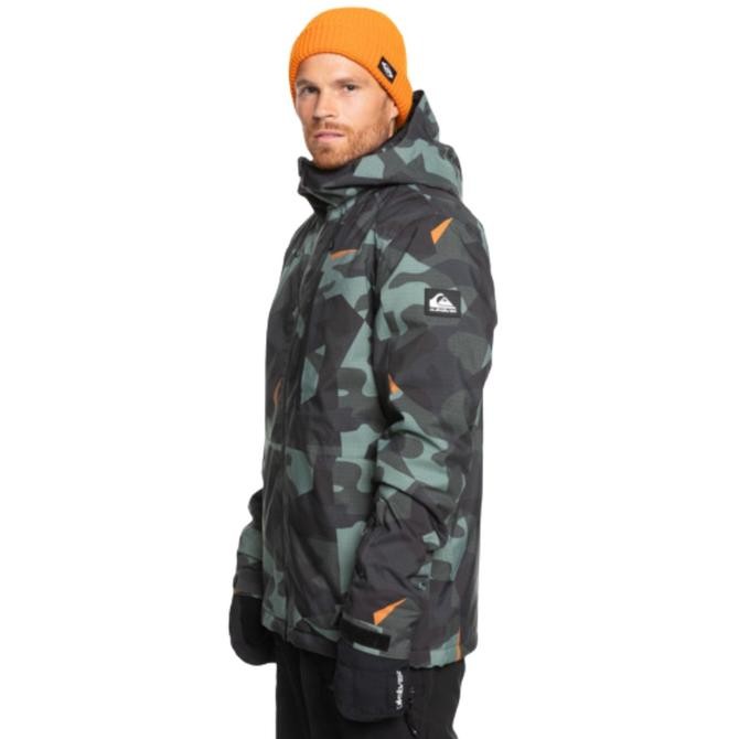 Quiksilver Mission Printed Jk Erkek Kayak Snowboard Montu EQYTJ03479