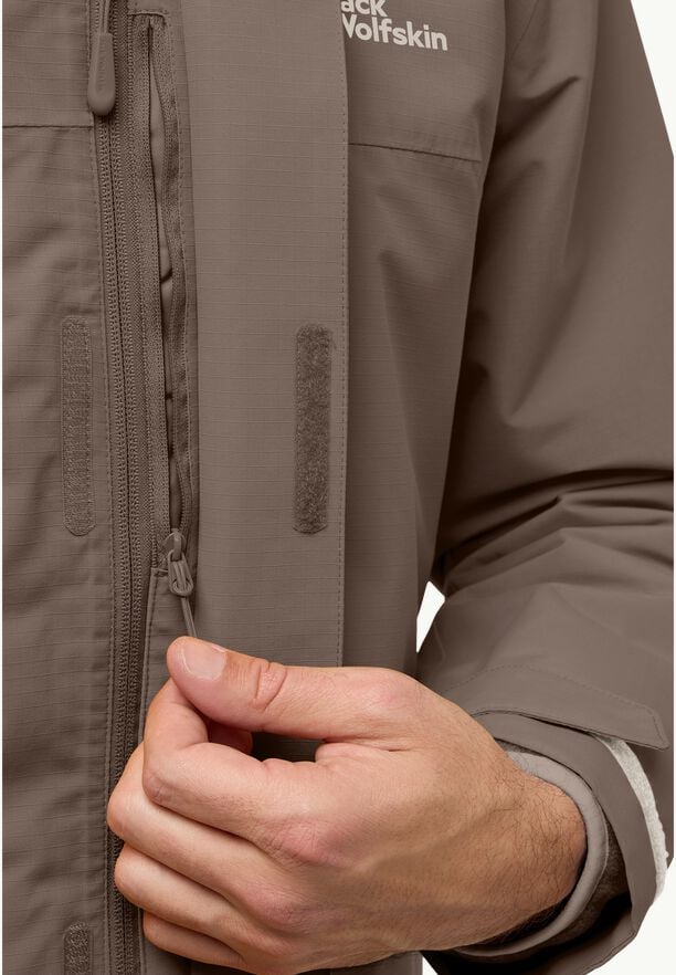 Jack Wolfskin Altenberg 3in1 Erkek Su Geçirmez Outdoor Mont A61864