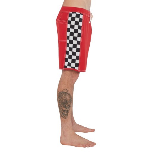 Quiksilver Echo Beach Arch 18 Erkek Boardshort Kırmızı EQYBS04515