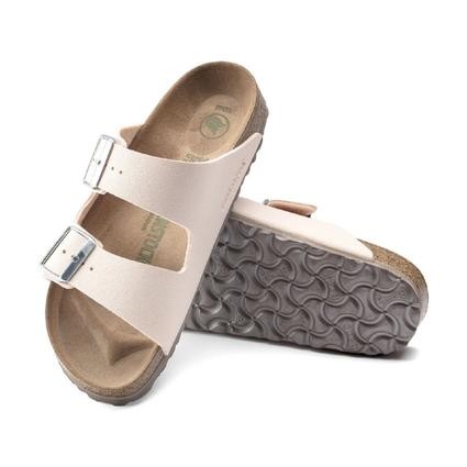 Birkenstock Arızona Bf Earthy Kadın Vegan Mantar Taban Terlik Pembe 1019635