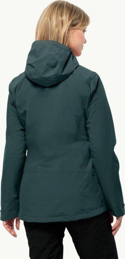 Jack Wolfskin Moonrise 3in1 Kadın Su Geçirmez Outdoor Mont 1115621