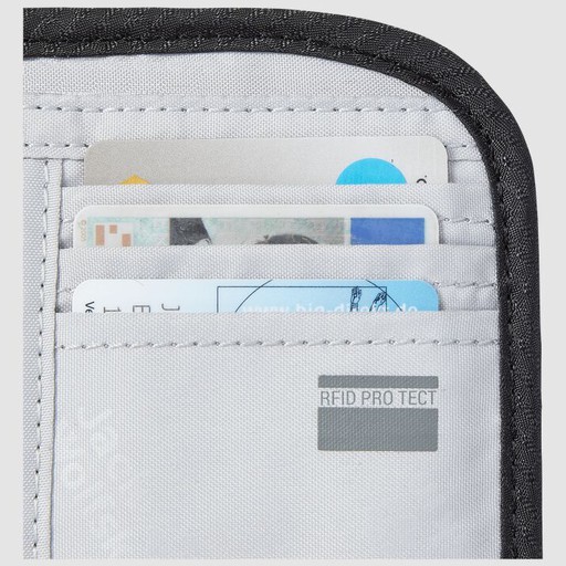 Jack Wolfskin Cashbag Cüzdan Rfid Siyah 8006561