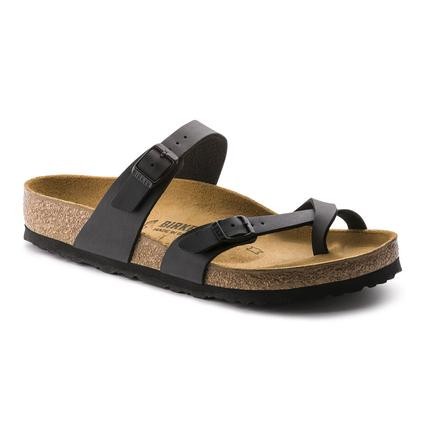 Birkenstock Mayari Bf Erkek Parmak Arası Mantar Taban Terlik Siyah 071791