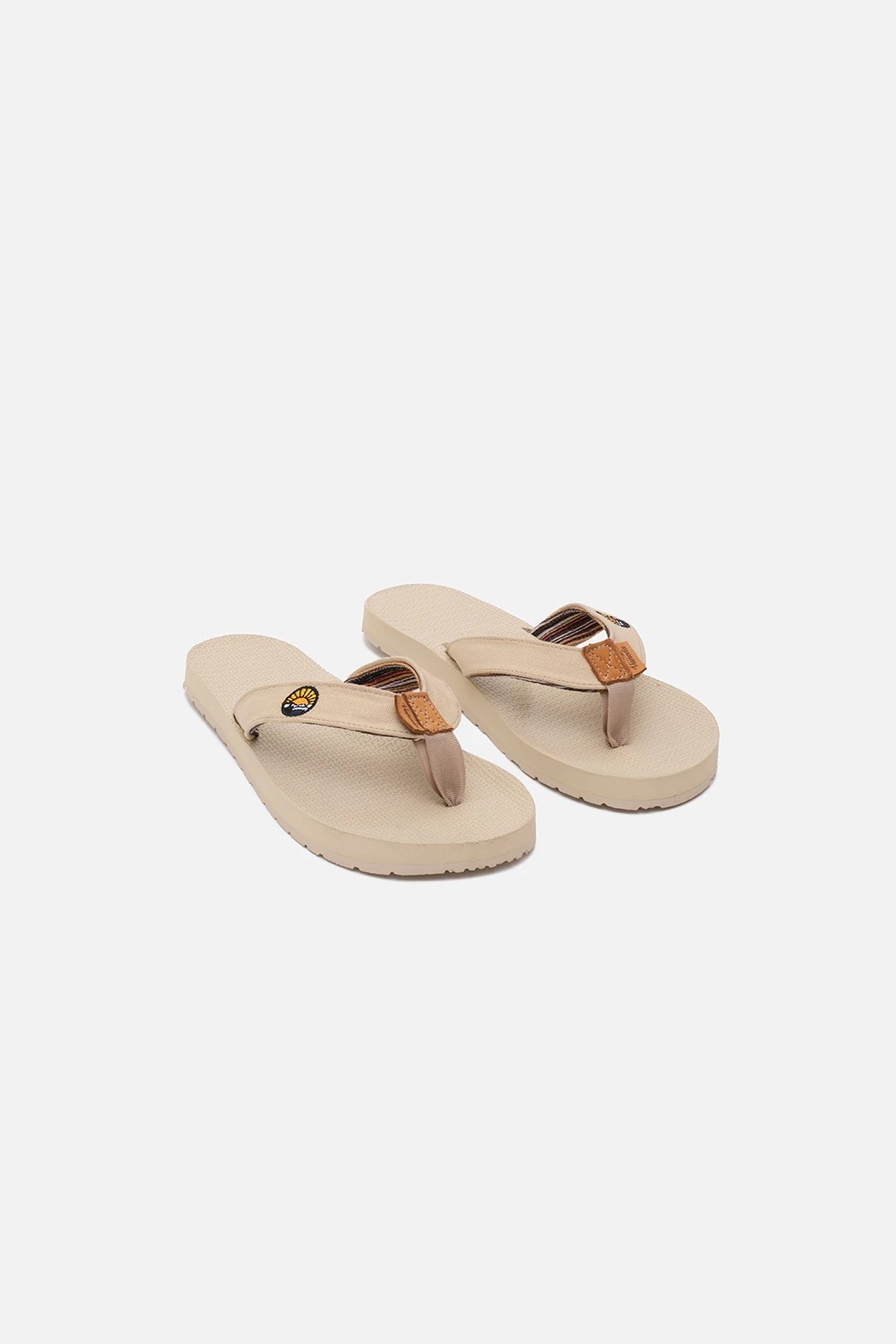 Vaneda Slippers Unisex Parmak Arası Terlik Bej 5515