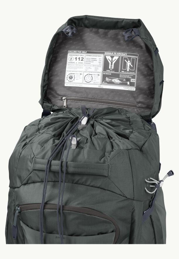 Jack Wolfskin Denali 75+10 M Erkek Outdoor Sırt Çantası Yeşil 2010051-4136