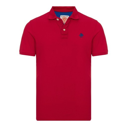 Routefield Patriot Erkek Polo Yaka Tişört Kırmızı RFPATRIOT22