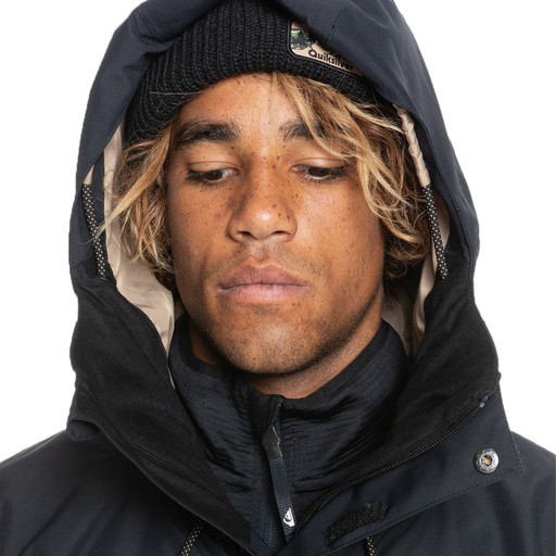 Quiksilver Steeze Erkek Su Geçirmez Snowboard Kar Montu Siyah EQYTJ03334