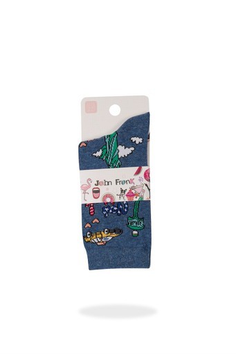 John Frank Women Fun Socks Kadın Uzun Çorap Wjflsfun19-18