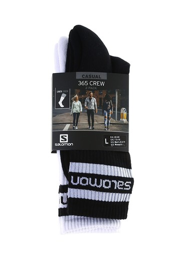 Salomon 365 Crew 2 Pack Standart Fit Unisex Outdoor 2 Li Çorap