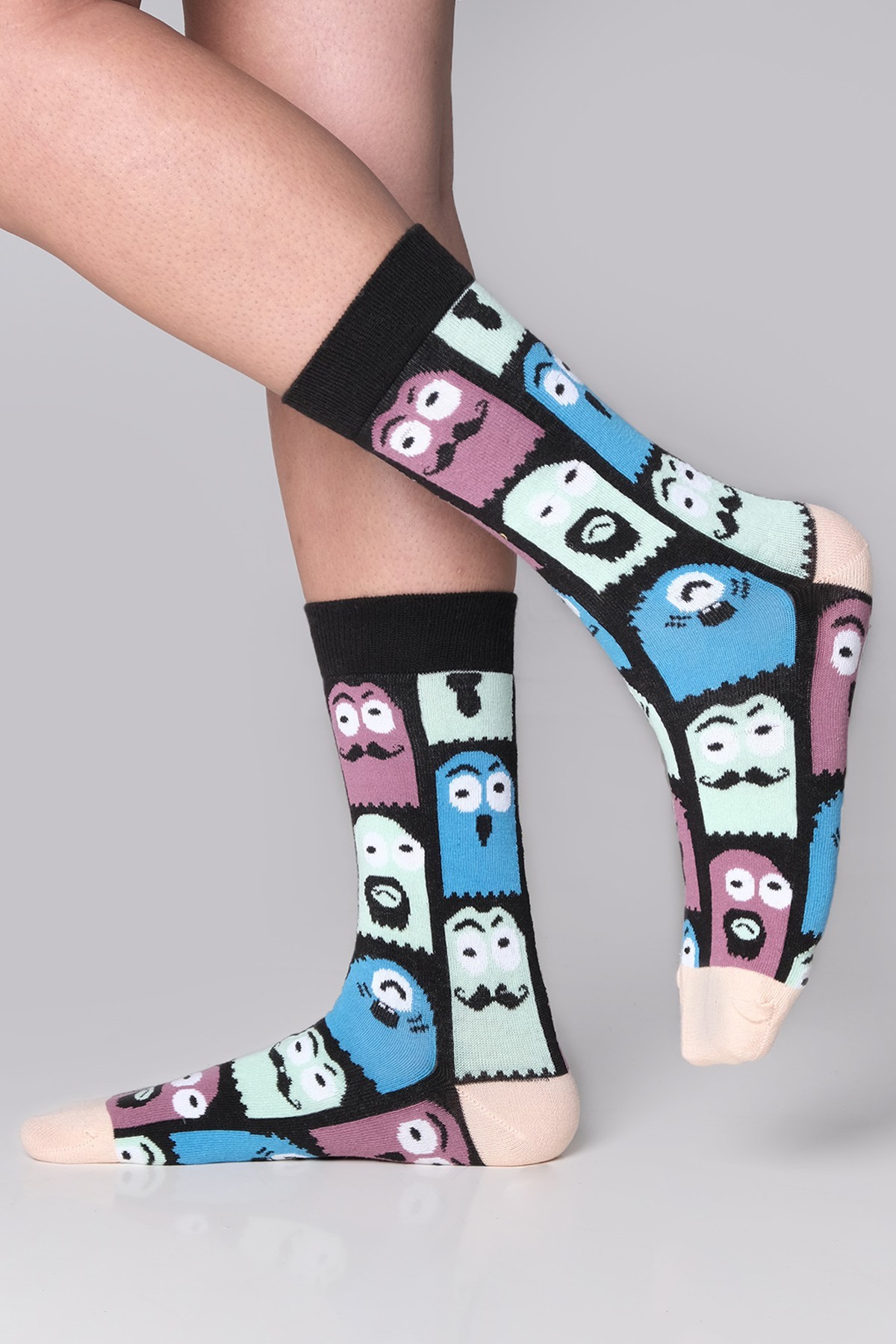 The Socks Company Efsane Hayaletler Desenli Erkek Çorap 15KDCR106E