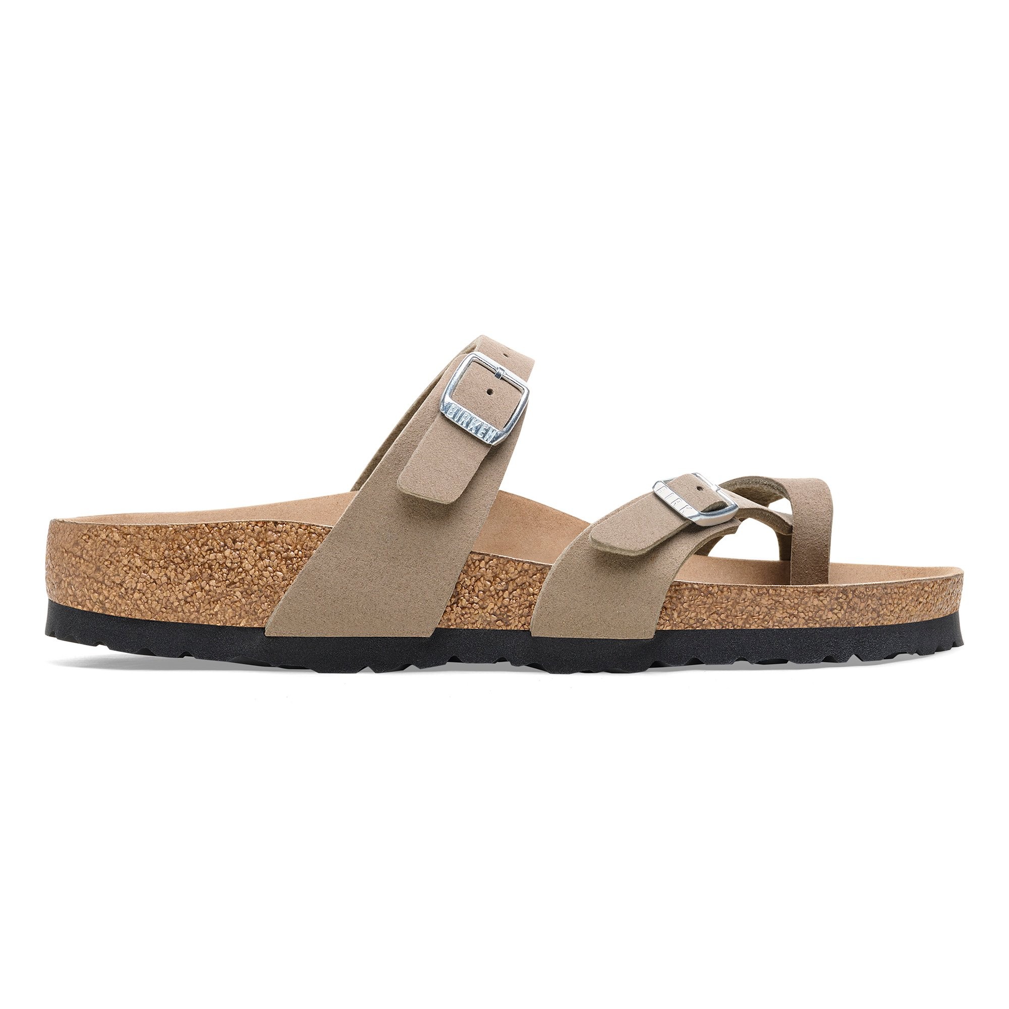 Birkenstock Mayari Bf Vegan Kadın Parmak Arası Mantar Taban Terlik Taba 1026702